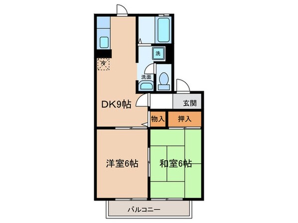 サニーコート治平の物件間取画像